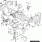 FXRS EBLE FXR Low Glide (1984) Карбюратор