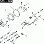 FXR EALG FXR Super Glide (1986) INSTRUMENTS - FXR