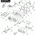 FXRT ECLF FXR Touring (1985) INSTRUMENTS AND GAUGES - 1986 FXRT, FXRD