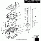 FXRS EBLE FXR Low Glide (1984) ROCKER ARMS, COVER AND PUSHRODS - V2(TM)  EVOLUTION