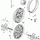 FXRS EBLE FXR Low Glide (1984) Переднее колесо