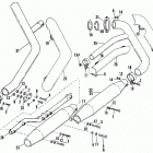 FXEF BBLF FX Super Glide Fat Bob (1985) Глушитель