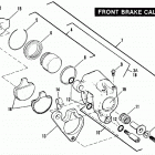 FXRS EBLE FXR Low Glide (1984) Передний суппорт