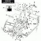 FLHTC DJLE Touring Electra Glide Classic (1984) SIDECAR CONNECTION KIT - TLE