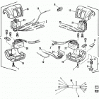 FXEF BBLF FX Super Glide Fat Bob (1985) HANDLEBAR SWITCHES
