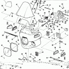 FXRT ECLF FXR Touring (1985) WINDSHIELD AND FAIRING - FXRT, FXRD