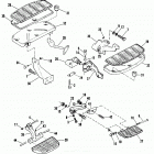 FXRD EHLG FXR Touring (1986) FOOTBOARDS - FXRD
