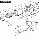 FXEF BBLF FX Super Glide Fat Bob (1985) Стартер