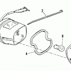 FXST BHLF Softail Standard (1985) Задний фонарь