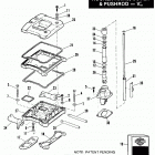 FLHTC DJLE Touring Electra Glide Classic (1984) ROCKER ARMS, COVER AND PUSH RODS - V2(TM) EVOLUTION