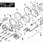 FXRS EBLE FXR Low Glide (1984) INSTRUMENTS - FXRS, 1984 & 1985 FXRT
