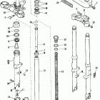 FXEF BBLF FX Super Glide Fat Bob (1985) FRONT FORK - FXEF