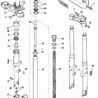 FXSB BFLF FX Low Rider (1985) FRONT FORK - FXSB