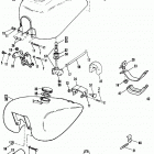 XLS CBHC Sportster Roadster 1000 (1982) FUEL TANK - XL, XLCH, XLX; XLS - 1979 to 1982