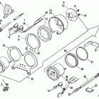 XR-1000 CDHE Sportster (1984) SPEEDOMETER & TACHOMETER - XL - 1984 & LATER; XLS, XLX -...