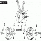 XLS CBHC Sportster Roadster 1000 (1982) FLYWHEELS