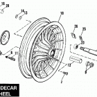 CLE SDKC Attachments Sidecar (1982) Sold With Classic CLASSIC SIDECAR CAST WHEEL - CLE