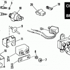 FXE BAKE FX Super Glide (1984) CIRCUIT BREAKER AND BRAKE SWITCHES