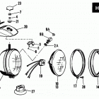 FXE BAKE FX Super Glide (1984) Фара