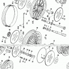 CLE 2HH9 Attachments Sidecar (1979) WHEELS - 1973 & LATER