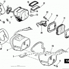 FXE BAKE FX Super Glide (1984) Задний фонарь