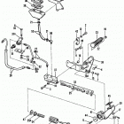 FXWG BEKD FX Wide Glide (1983) REAR BRAKE CONTROL - FXWG - 1983 & LATER