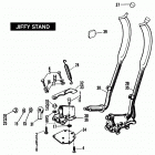 FXE BAKE FX Super Glide (1984) JIFFY STAND