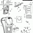 FXE BAKE FX Super Glide (1984) INSTRUMENT PANEL AND TERMINAL PLATE