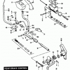 FXE BAKE FX Super Glide (1984) REAR BRAKE CONTROL - LATE 1979 AND LATER