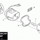 CLE SDKC Attachments Sidecar (1982) Sold With Classic CLASSIC SIDECAR TAIL LAMP - CLE