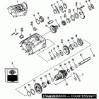 FXE BAKE FX Super Glide (1984) TRANSMISSION - COUNTERSHAFT