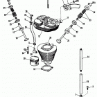 XR-1000 CDHE Sportster (1984) CYLINDER, HEAD & PUSH RODS - XR-1000