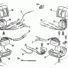 FLH80 AJKE Touring Electra Glide Heritage (1984) (Shovelhead) HANDLEBAR SWITCHES - 1982 & LATER