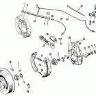 CLE SDKC Attachments Sidecar (1982) Sold With Classic CLASSIC SIDECAR BRAKE - CLE