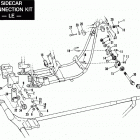 CLE SDKC Attachments Sidecar (1982) Sold With Classic SIDECAR CONNECTION KIT - LE