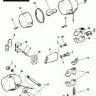 FXE BAKE FX Super Glide (1984) TURN SIGNALS - LATE 1973 & LATER