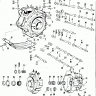 CLE 2HH9 Attachments Sidecar (1979) Картер двигателя