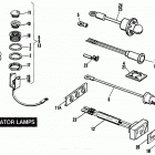FXE BAKE FX Super Glide (1984) INDICATOR LAMPS