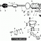 FXE BAKE FX Super Glide (1984) STARTER SWITCHES