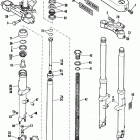 FXB BDKC Super Glide B80 (1982) FRONT FORK - FXS, FXS-80, FXB, FXSB