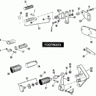 FXE BAKE FX Super Glide (1984) Подножки