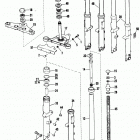 FXWG BEKC FX Wide Glide (1982) FRONT FORK - FXWG