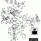 FXE BAKE FX Super Glide (1984) CARBURETOR - 1981 & LATER