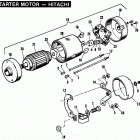 FXRS EBKD FXR Low Glide (1983) STARTER MOTOR - 1983