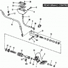 FXRS EBKC FXR Low Glide (1982) Тормозной цилиндр задний