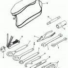 FLT DAKC Touring Tour Glide (1982) RIDER TOOLS