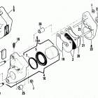 FLT DAKC Touring Tour Glide (1982) Передний суппорт