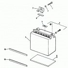 FXRS EBKC FXR Low Glide (1982) Аккумулятор