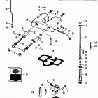 FXRS EBKC FXR Low Glide (1982) ROCKER ARMS, COVER AND PUSHRODS