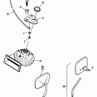 FXRS EBKC FXR Low Glide (1982) HORN AND MIRROR